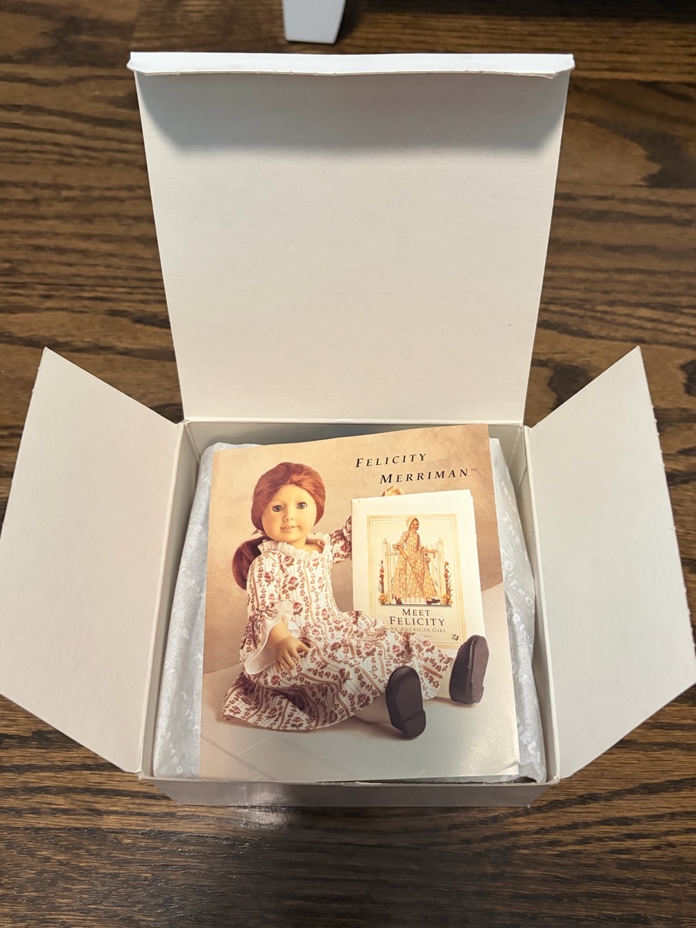 American Girl, Felicity’s Winter Story, Complete Set, Original Box and Packaging